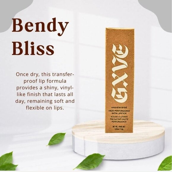 GXVE Anaheim Shine High-Performance Satin*Lipstick~Loara (Orange Red) 3g NIB - Picture 13 of 16